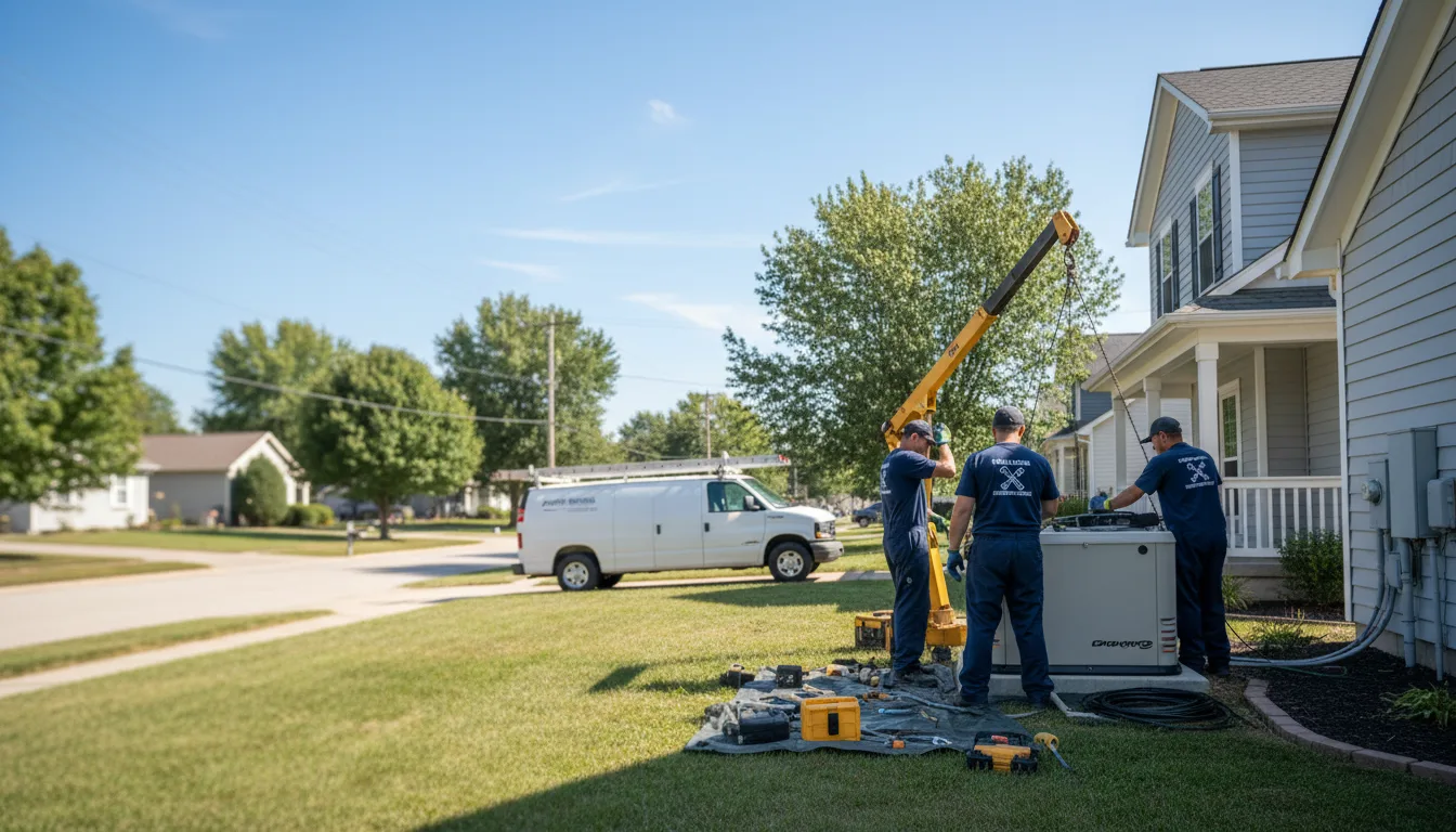 Generator Installation in Edwardsburg, MI near me